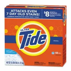Tide® HE Laundry Detergent, Original Scent, Powder, 95 Oz Box, 3/Carton