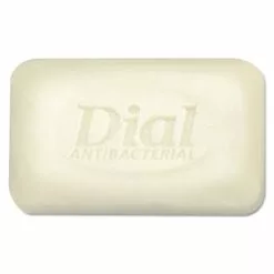 Dial® Antibacterial Deodorant Bar Soap, Clean Fresh Scent, 2.5 Oz, Unwrapped, 200/Carton