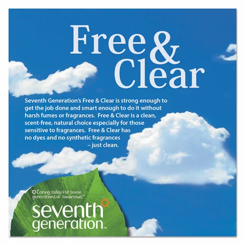 Seventh Generation® Natural Laundry Detergent Packs, Powder, Unscented, 45 Packets/Pack, 8/Carton - Image 9