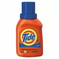 Tide® Liquid Laundry Detergent, Original Scent, 10 Oz Bottle, 12/Carton