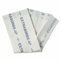 Medline Extrasorbs Air-Permeable Disposable DryPads, 30" X 36", White, 70/Carton