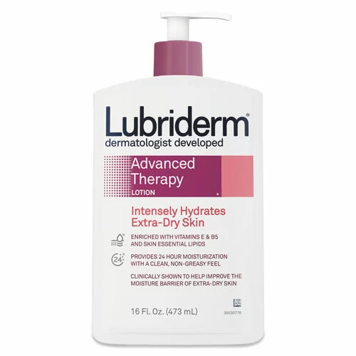 Lubriderm® Advanced Therapy Moisturizing Hand/Body Lotion, 16 Oz Pump Bottle