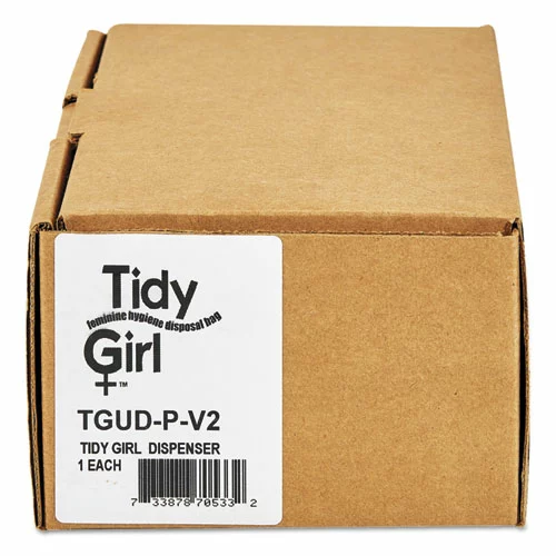 Tidy Girl™ Plastic Feminine Hygiene Disposal Bag Dispenser, Gray - Image 10