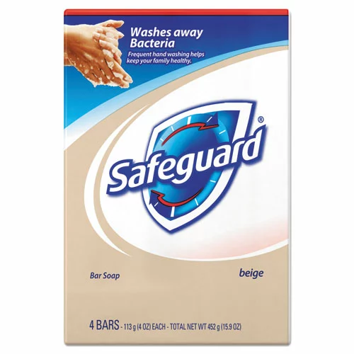 Safeguard⢠Deodorant Bar Soap, Light Scent, 4 Oz, 48/Carton