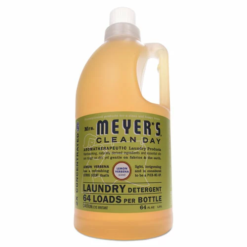 Mrs. Meyer'sĀ® Liquid Laundry Detergent, Lemon Verbena Scent, 64 Oz Bottle