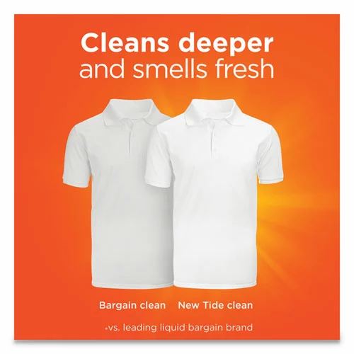 TideĀ® Liquid Laundry Detergent, Original Fresh Scent, 64 Loads, 92 Oz Bottle - Image 4