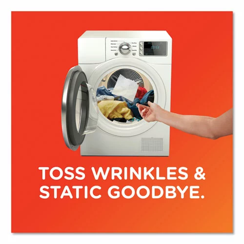 BounceĀ® Fabric Softener Sheets, Outdoor Fresh, 15 Sheets/Box, 15 Box/Carton - Image 5