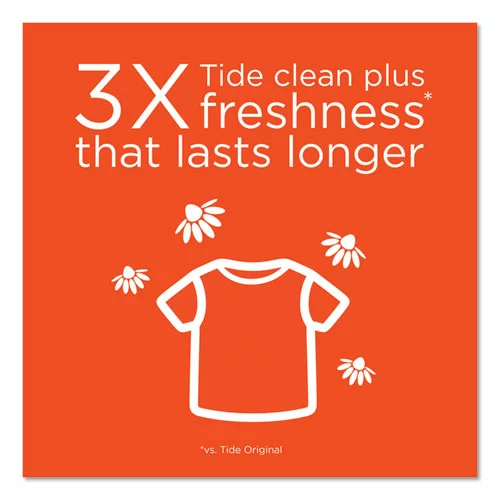 Tide® Plus Febreze Liquid Laundry Detergent, Spring And Renewal, 92 Oz Bottle - Image 3