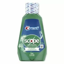 Crest® + Scope Rinse, Classic Mint, 36 ML Bottle, 180/Carton