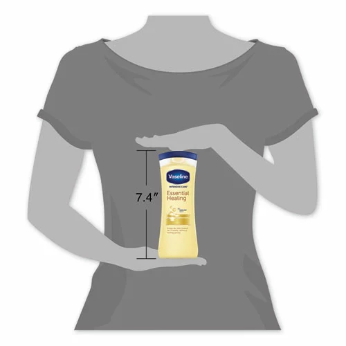 VaselineĀ® Intensive Care Essential Healing Body Lotion, 20.3 Oz, Pump Bottle, 4/Carton - Image 4