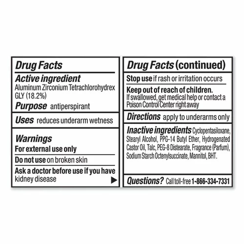 DegreeĀ® Men Dry Protection Anti-Perspirant, Cool Rush, 1/2 Oz, 36/Carton - Image 4