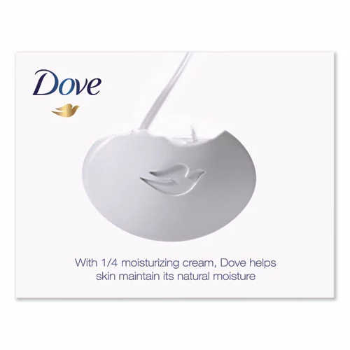 Dove® White Beauty Bar, Light Scent, 2.6 Oz - Image 8