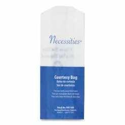 HOSPECO® Feminine Hygiene Convenience Disposal Bag, 3" X 7.75", White, 500/Carton