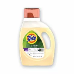Tide® PurClean Liquid Laundry Detergent, Honey Lavender, 32 Loads, 46 Oz Bottle, 6/Carton