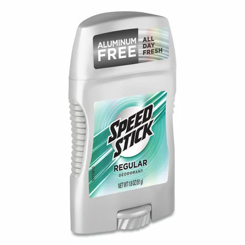 Speed Stick® Deodorant, Regular Scent, 1.8 Oz, White, 12/Carton - Image 3