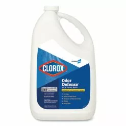 Clorox® Commercial Solutions Odor Defense Air/Fabric Spray, Clean Air Scent, 1 Gal Bottle
