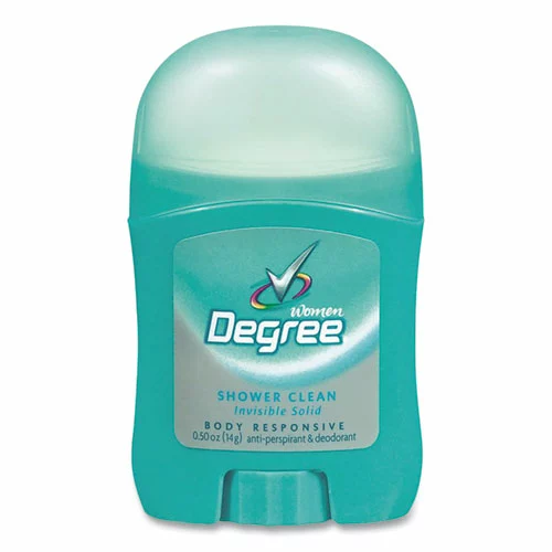 Degree® Women Invisible Solid Anti-Perspirant/Deodorant, Shower Clean, 0.5 Oz, 36/Carton
