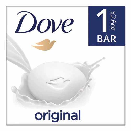 Dove® White Beauty Bar, Light Scent, 2.6 Oz, 36/Carton - Image 3