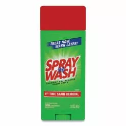 SPRAY ‘n WASH® Pre-Treat Stain Stick, White, 3 Oz, 12 Per Carton