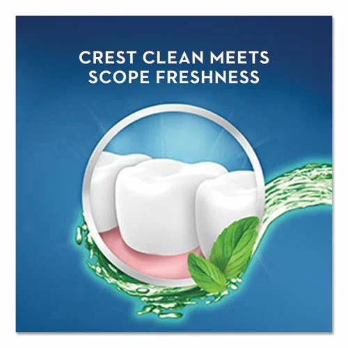 Crest® + Scope Mouth Rinse, Classic Mint, 1 L Bottle - Image 4