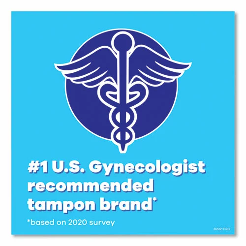 Tampax® Pearl Tampons, Regular, 36/Box, 12 Box/Carton - Image 4