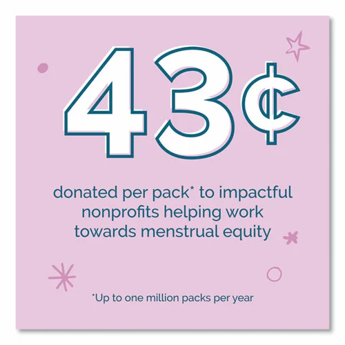 Seventh Generation® Chlorine-Free Ultra Thin Pads With Wings, Super Long, 16/Pack, 6 Packs/Carton - Image 5