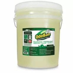OdoBan® Concentrated Odor Eliminator And Disinfectant, Eucalyptus, 5 Gal Pail