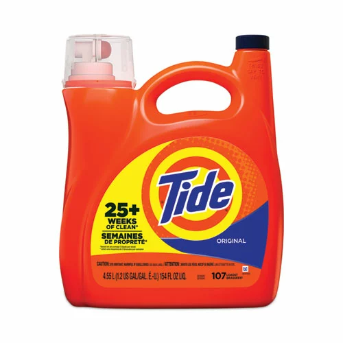 Tide® Liquid Laundry Detergent, Original, 154 Oz Bottle, 4/Carton