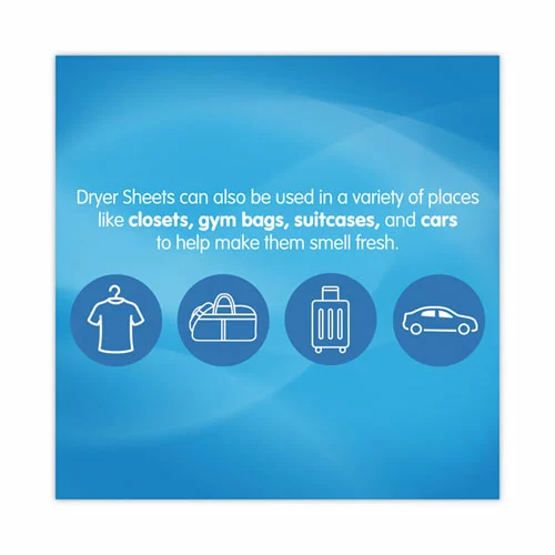 Snuggle® Fabric Softener Sheets, Fresh Scent, 120 Sheets/Box, 6 Boxes/Carton - Image 5