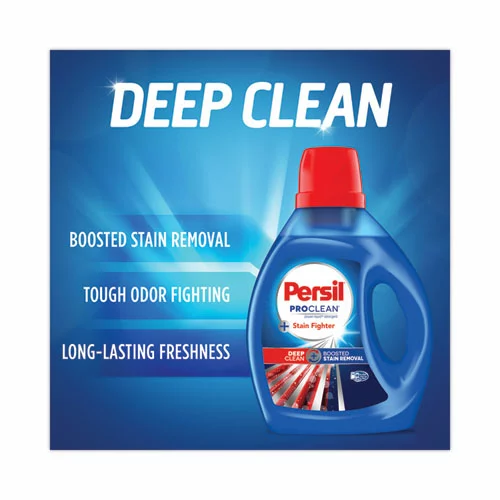 Persil® ProClean Power-Liquid 2in1 Laundry Detergent, Fresh Scent, 100 Oz Bottle, 4/Carton - Image 3