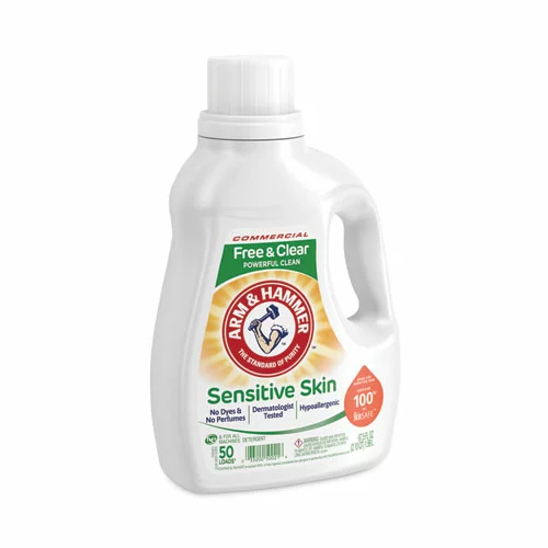 Arm & Hammer™ HE Compatible Liquid Detergent, Unscented, 67.5 Oz Bottle, 6/Carton - Image 3