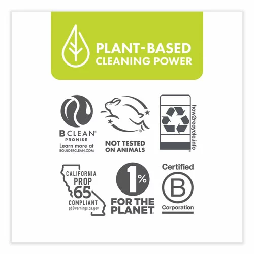 Boulder Clean Laundry Detergent Sheets, Clean Cotton, 40/Pack, 12 Packs/Carton - Image 3