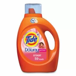TideĀ® Touch Of Downy Liquid Laundry Detergent, Original Touch Of Downy Scent, 92 Oz Bottle